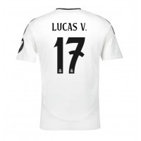 Muški Nogometni Dres Real Madrid Lucas Vazquez #17 Domaci 2024-25 Kratak Rukav